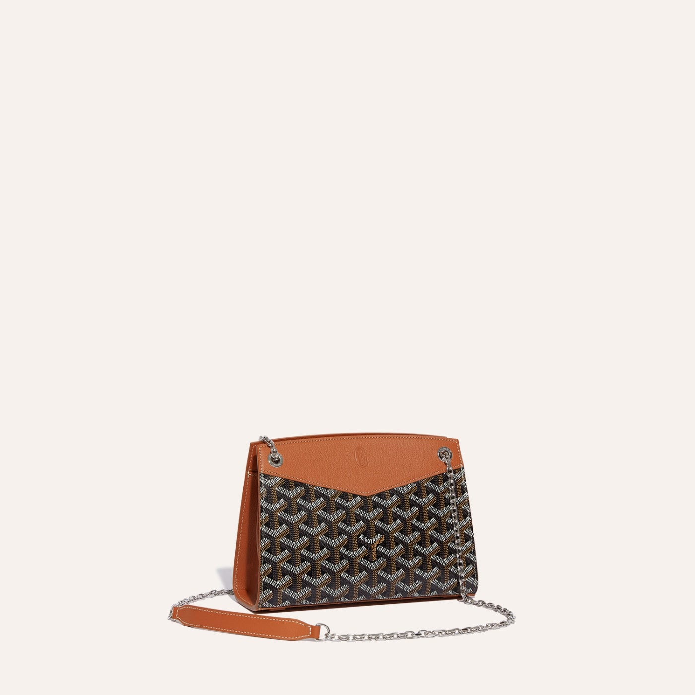 Goyard Rouette Structure Mini Bag Black and Brown - Image 1